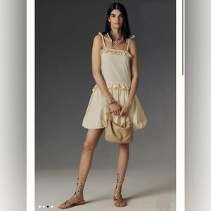 💫Anthropologie Emma Mulholland Holiday Bubble Mini Dress